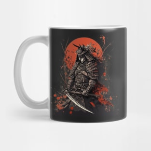 The Mighty Samurai: Armor and Sword in Hand Mug